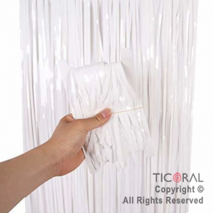 CORTINA METAL REFLEX BLANCA 2MTx 1MT x 1